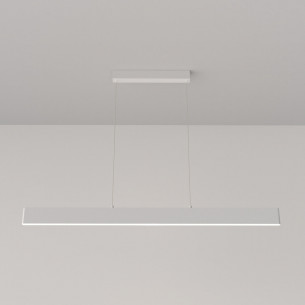 Step LED 4000K 118.5 cm white elongated pendant lamp Maytoni 2