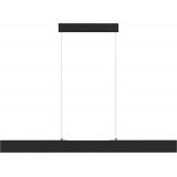 Lampa wisząca podłużna Step LED 4000K 118,5cm czarna Maytoni