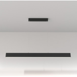 Step LED 4000K 118.5 cm black elongated pendant lamp Maytoni 2