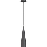 Lampa wisząca stożek Nevill 8cm czarna Maytoni