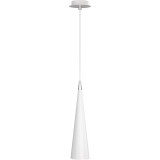 Nevill 8 cm white cone-shaped pendant lamp Maytoni