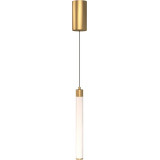 Lampa wisząca pionowa nowoczesna Ray LED 3cm H50cm złota Maytoni