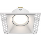 Lampa spot kwadratowa do zabudowy Dot GU10 biała Maytoni