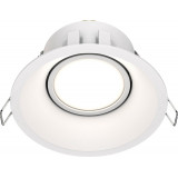 Lampa podtynkowa spot okrągła Dot GU10 9,3cm biała Maytoni