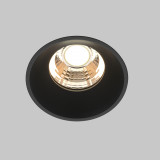 Lampa wpuszczana Round LED 3000K 7W 60° 5,4cm czarna Maytoni