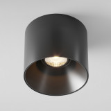 Lampa spot tuba ściemniana Alfa LED 3000K 12,5cm czarna Maytoni