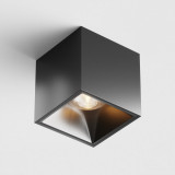 Lampa kwadratowa spot ściemniana Alfa LED 3000K 7x7cm czarna Maytoni