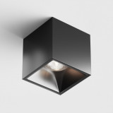 Lampa kwadratowa spot ściemniana Alfa LED 4000K 7x7cm czarna Maytoni