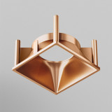 Ramka dekoracyjna do lamp Alfa LED 6,8x,6,8cm matowe złoto Maytoni