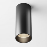 Lampa tuba spot natynkowa ściemniana Focus LED 3000K 5,2cm czarna Maytoni