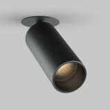 Reflektor spot podtynkowy Focus LED 3000K 5,2cm czarny Maytoni