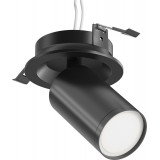 Reflektor sufitowy podtynkowy Focus S 5,2cm czarny Maytoni