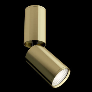 Focus S 5.2 cm H19.2 cm brass ceiling spotlight Maytoni 2