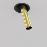Focus T LED 3000K 3 cm H21.6 cm brass recessed spotlight Maytoni