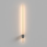 Kinkiet pionowy Pars LED 62,3cm czarno-złoty Maytoni