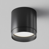 Lampa spot tuba natynkowa Polar 8,2cm czarna Maytoni