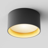 Lampa natynkowa spot Vega LED 14cm czarno-złota Maytoni