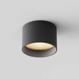 Vega LED 9 cm black surface-mounted spot lamp Maytoni