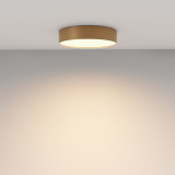 Zon LED 3000K 30 cm matte gold round ceiling lamp Maytoni
