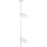 Elti II white 2-point ceiling spotlight on arm Maytoni