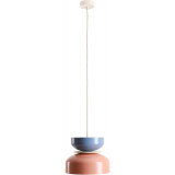 Lampa wisząca Tula 30cm light coral / dusty blue Aldex