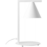Lampa biurkowa stożek Form biała Aldex