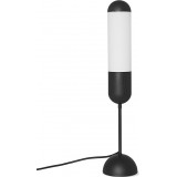 Lampa na szafkę nocną Funsui czarno-biała Ummo