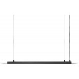 Lampa wisząca podłużna Senkei B LED 118,4cm czarna Ummo