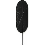Rokke Stone black decorative oval wall lamp Ummo