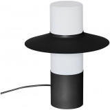 Caponio black retro table lamp Ummo