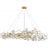 Lampa wisząca dekoracyjna Botanika 150cm biało-złota Step Into Design
