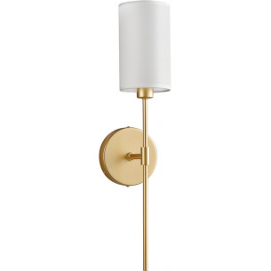 Kinkiet z abażurem Darling 53cm biały / złoty Step Into Design