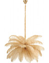 Lampa wisząca z piórami Emu 100cm beżowa Step Into Design