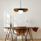 Lampa wisząca modern ze szklana kulą Enzo 60cm czarno-złota Step Into Design Lampa wisząca modern ze szklana kulą Enzo 60cm czarno-złota Step Into Design
