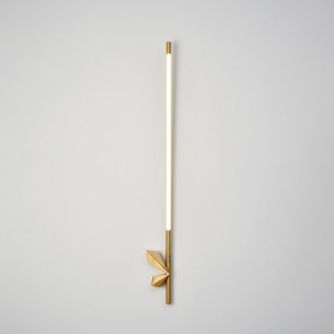 Kinkiet pionowy glamour Florence LED 86cm złoty Step Into Design