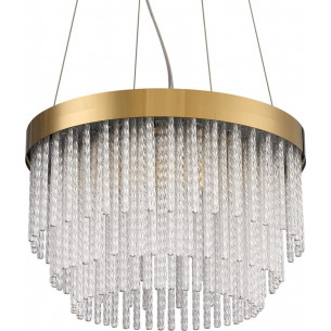 Żyrandol kryształowy glamour Gloria LED 40cm Step Into Design 2