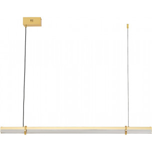 Lampa wisząca podłużna glamour Lovely LED 100cm złota Step Into Design