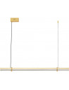 Lampa wisząca podłużna glamour Lovely LED 100cm złota Step Into Design