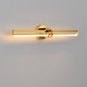 Kinkiet podłużny glamour Lovely LED 58cm złoty Step Into Design