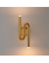 Kinkiet podwójny Myk LED 38cm złoty Step Into Design