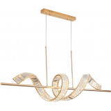 Lampa wisząca kryształowa Ritz LED 150cm złota Step Into Design Lampa wisząca kryształowa Ritz LED 150cm złota Step Into Design