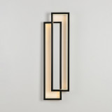 Kinkiet nowoczesny Symmetry LED 100cm czarny mat Step Into Design
