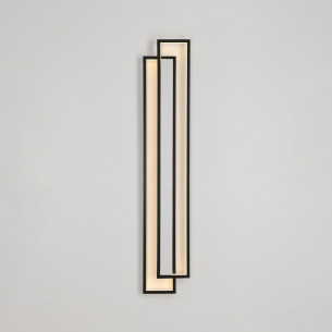 Kinkiet nowoczesny Symmetry LED 160cm czarny mat Step Into Design