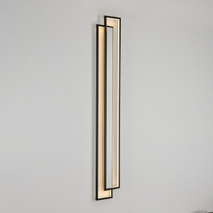 Kinkiet nowoczesny Symmetry LED 200cm czarny mat Step Into Design