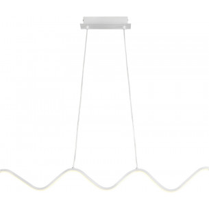 Lampa wisząca nowoczesna Zigzag LED 90cm biała Step Into Design