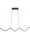 Lampa wisząca nowoczesna Zigzag LED 90cm czarna Step Into Design