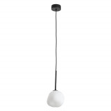 Lampa wisząca szklana Misty 15cm biała TK Lighting