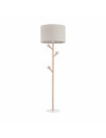 Lampa podłogowa z abażurem Albero 170cm len / sosna TK Lighting