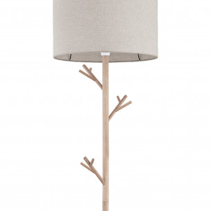 Lampa podłogowa z abażurem Albero 170cm len / sosna TK Lighting 2
