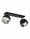 Reflektor sufitowy 2 punktowy z żarówkami Altea czarny TK Lighting